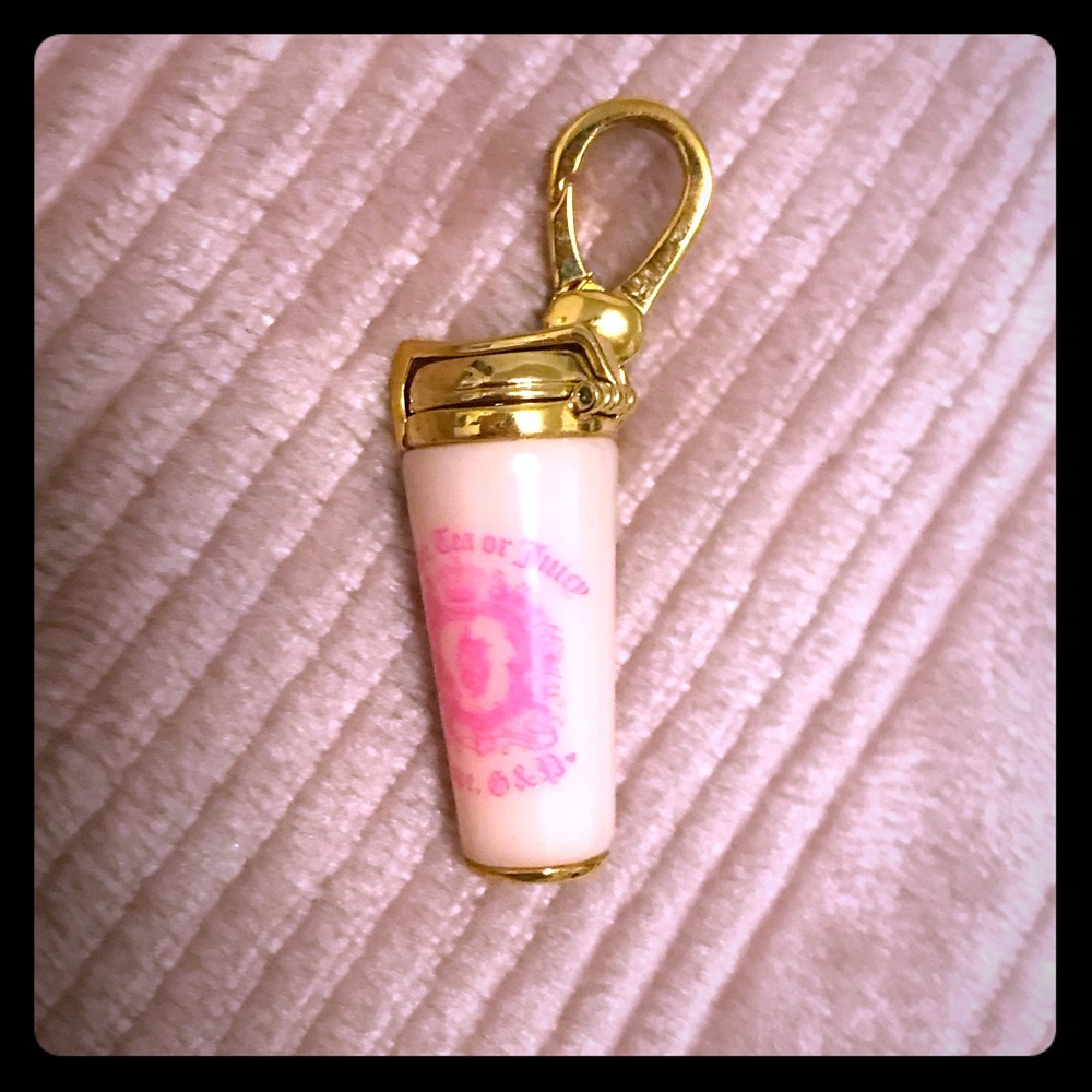 Juicy couture coffee cup charm